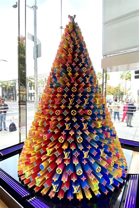 louis vuitton christmas tree selfridges|louis vuitton christmas tree trunks.